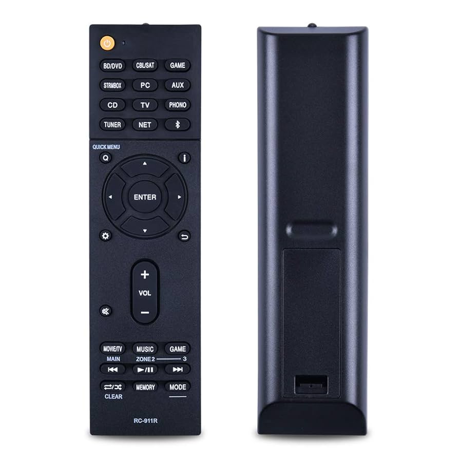 A683　ONKYO　オンキョー　リモコン　 RC-911R Amazon.com: INTECHING RC-911R AV Receiver Remote Control for
